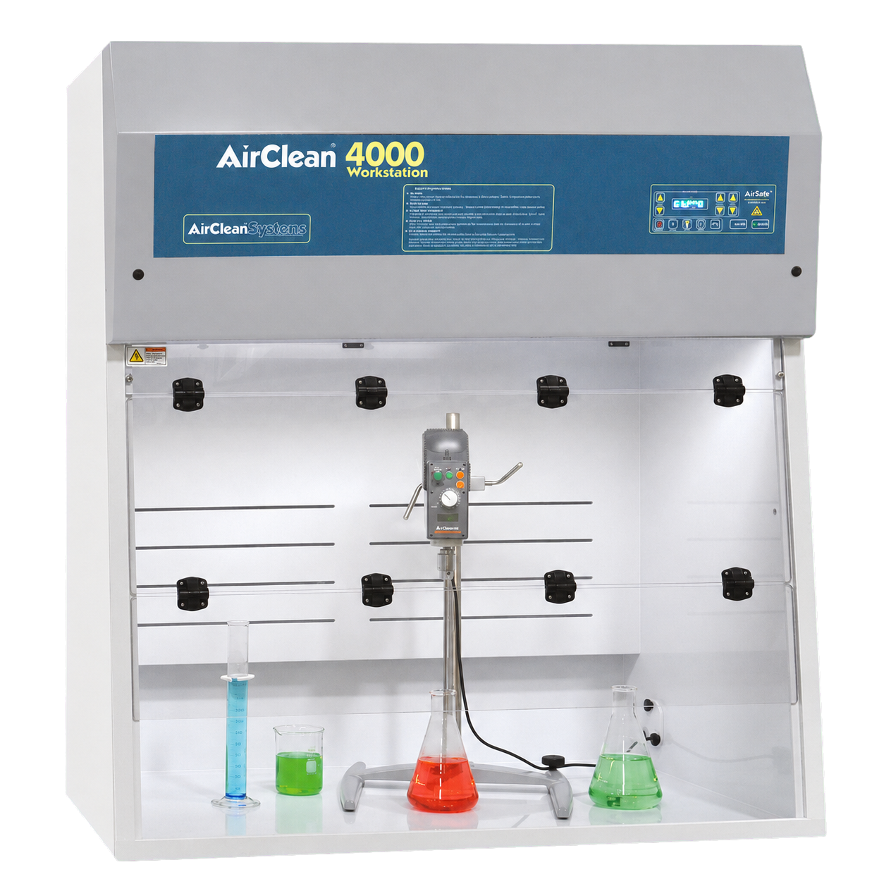 campana sin ductos ventana plegable airclean systems